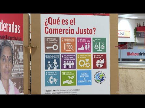 Una exposición en Madrid reivindica la importancia del Comercio Justo para un consumo responsab