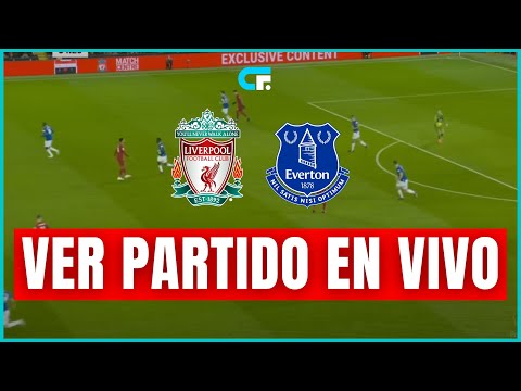 LIVERPOOL vs EVERTON EN VIVO  PREMIER LEAGUE  LUIS DÍAZ Y MAC ALLISTER TITULARES