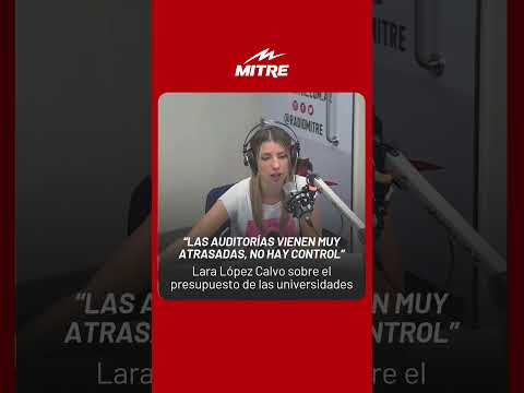 Lara López Calvo sobre el presupuesto de las universidades