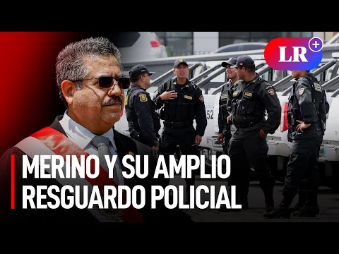 MANUEL MERINO mantiene un escuadrón de 10 POLICÍAS para su SEGURIDAD PERSONAL