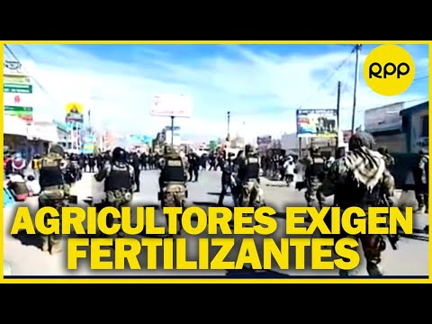 PARO NACIONAL: agricultores de Huancayo esperan llegada de representantes de MIDAGRI para dialogar