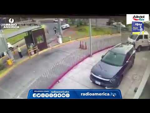 Choque en Tegucigalpa