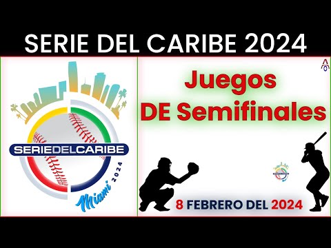 Juegos de Hoy (Semifinales) y Tabla de posiciones en la Serie del Caribe 2024 - Miami