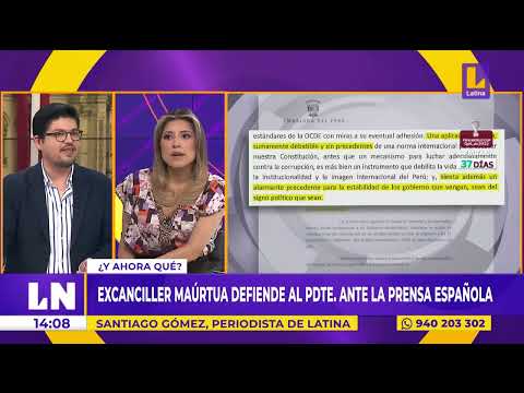 Excanciller Óscar Maúrtua defiende a Pedro Castillo ante la prensa española