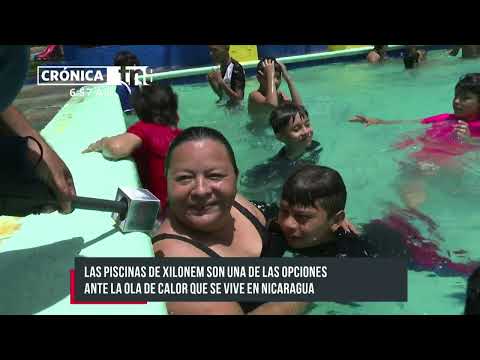 Las piscinas, como opción ante ola de calor que se vive en Nicaragua