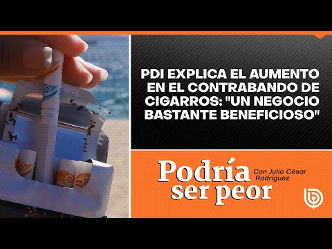 PDI explica el aumento en el contrabando de cigarros: Un negocio bastante beneficioso