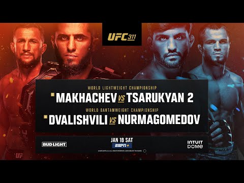 UFC 311: Makhachev vs. Tsarukyan 2 - January 18th | Fight Promo