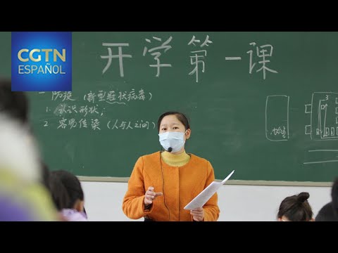 Las escuelas reabren gradualmente en China