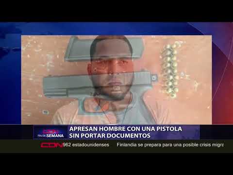Apresan hombre con pistola sin documentos en Samaná