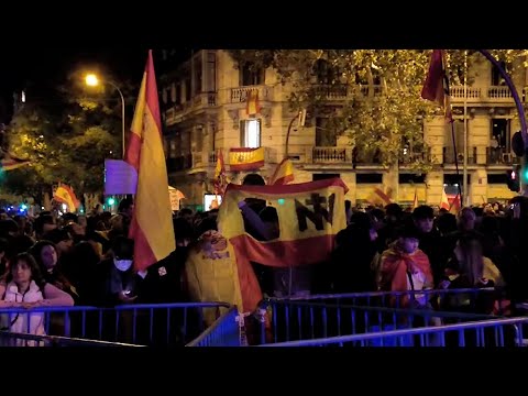 La undécima jornada de protestas en Ferraz discurre sin incidentes reuniendo a 1.200 personas
