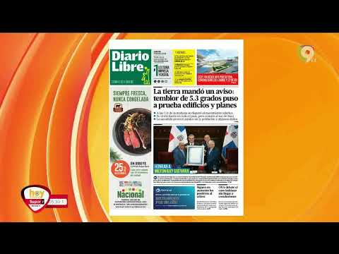 Titulares de prensa Dominicana jueves 02 de febrero | Hoy Mismo