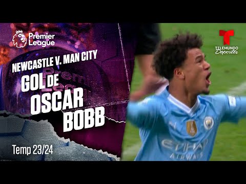 Goal Oscar Bobb - Newcastle United v. Manchester City 23-24 | Premier League | Telemundo Deportes