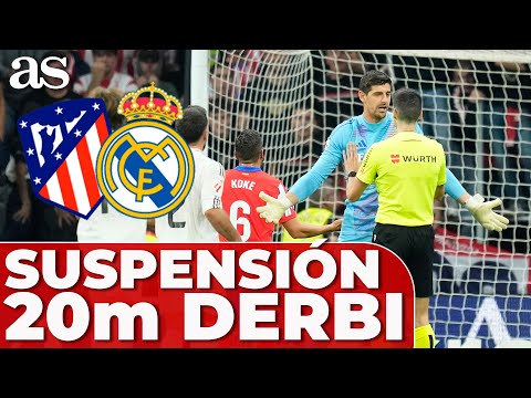 ATLETI 1 - REAL MADRID 1 | SUSPENSIÓN PARTIDO en el minuto 68' por LANZAMIENTO de OBJETOS