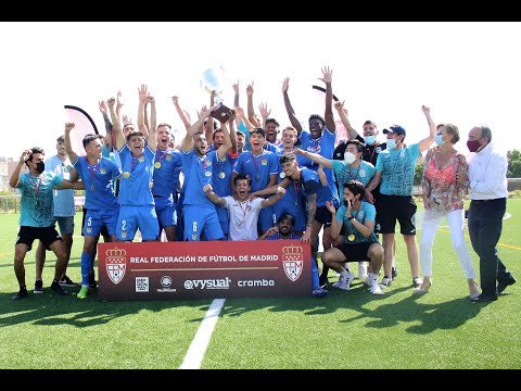 REPORTAJES RFFM TV - Fuenlabrada Promesas, campeón de la Copa RFFM de 3ª al vencer a AD Torrejón CF