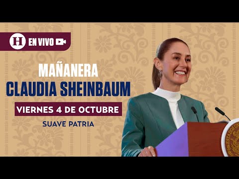 La Mañanera del Pueblo de Claudia Sheinbaum 04/10/24 | El Heraldo de México