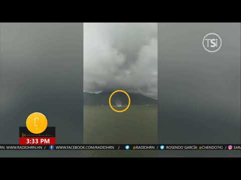 Tornado en Isla Conejo