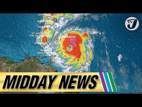 Jamaica Brace for the Wrath of Hurricane Beryl | JPS Activate Emergency Plans #tvjmiddaynews