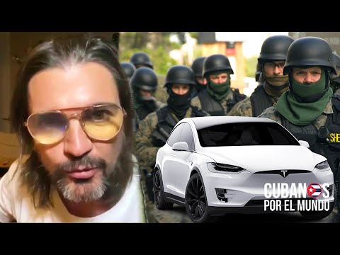¡INCREÍBLE! Juanes contó como se robó accidentalmente un carro Tesla en Miami