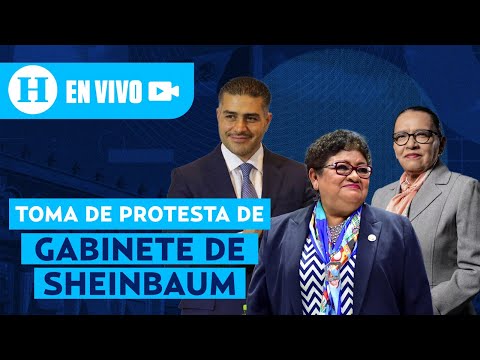 Toma de protesta de Omar García Harfuch, Rosa Icela Rodríguez y Ernestina Godoy | Heraldo TV