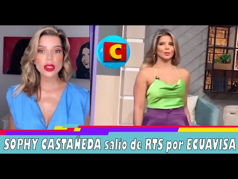 Sophy Castañeda LA BOTARON de RTS por incipida y la recogieron en ECUAVISA