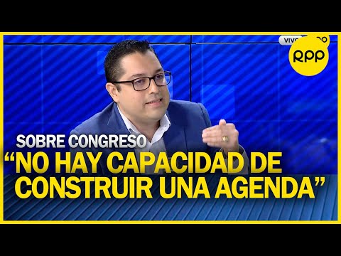 Martín Cabrera: “Congreso es una organización que aún no consigue espacios de consensos”