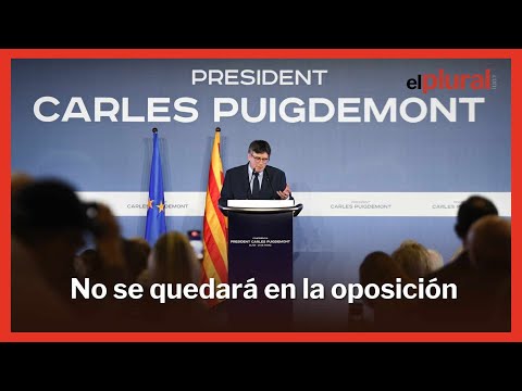 Puigdemont abandonará la política si no consigue ser president de la Generalitat