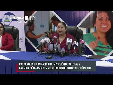 CSE ultima detalles: Maletas electorales listas para distribuir en Nicaragua