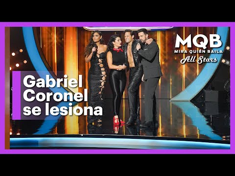 Gabriel Coronel se lesiona y es sentenciado a eliminación | Mira Quién Baila | Las Estrellas