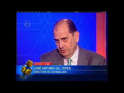 Entrevista Venevisión:  José  Antonio Gil Yepes, Director de Datanálisis - 01 de Julio de 2021