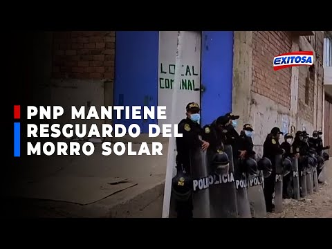 ??Policía mantiene resguardo del Morro Solar para evitar retorno de invasores
