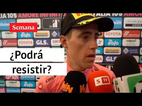 Juan Pedro López intentará defender la Maglia Rosa en la cima del Blockhaus