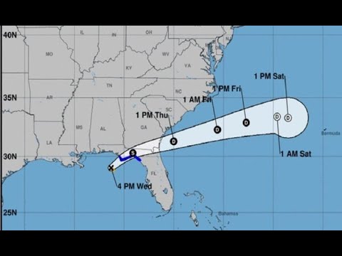 Se forma la tormenta tropical ''Mindy'' en el Golfo de México