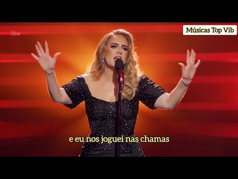 Adele - Set Fire To The Rain (Tradução/Legendado) (Live An Audience With Adele)