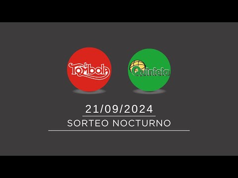 Sorteo Vespertino de Quiniela y Tómbola - 21/09/2024