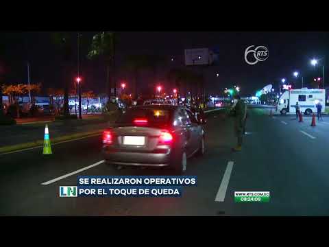 Realizan operativos de control por el toque de queda en Guayaquil