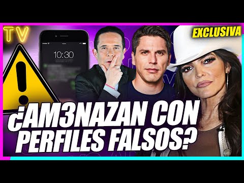 ¿Ana Ba?rbara y su esposo AM3NAZAN con PERFILES FALSOS?