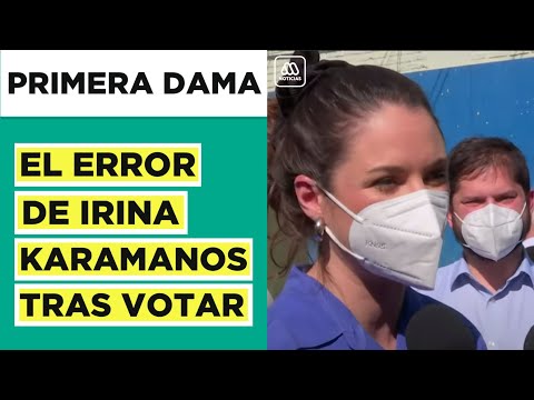 La equivocación de Irina Karamanos: Es primera vez que las mujeres votan en un plebiscito nacional