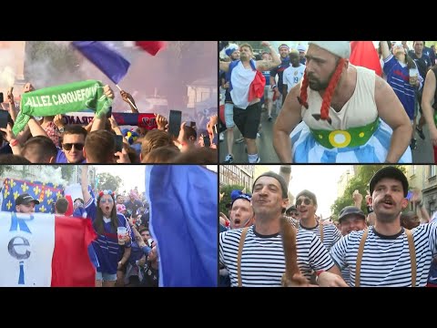 Euro-2020 : les supporters français défilent avant le match contre le Portugal | AFP Images