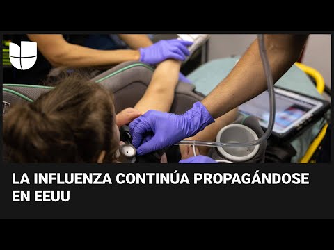 La influenza se propaga con rapidez en EEUU: camas en hospitales pediátricos están a tope