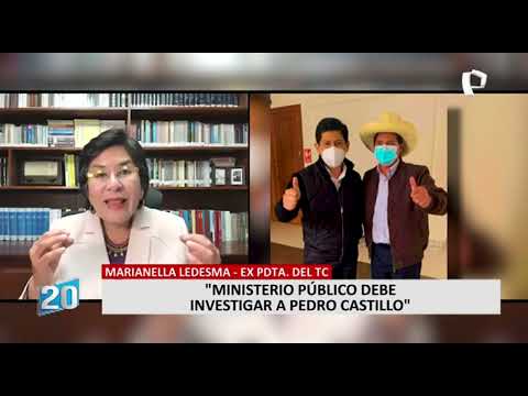 Marianella Ledesma: “El Ministerio público debe investigar a Pedro Castillo”