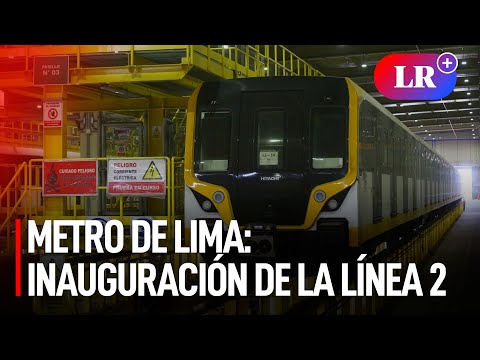 Línea 2 del METRO de LIMA: Primera etapa comenzará a operar antes de fin de año