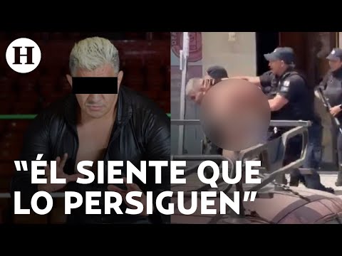 Tiene delirio de persecución, revela esposa de Shoker tras ser detenido por disturbios en Oaxaca