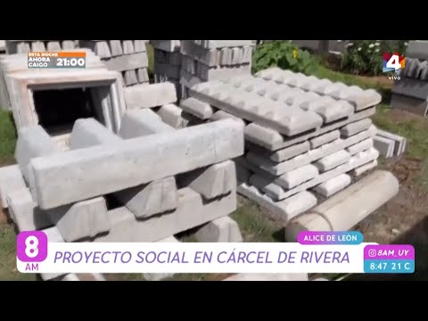 8AM - Proyecto social en cárcel de Rivera