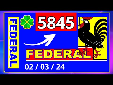 Resultado do Jogo do Bicho das 19 horas pela Loteria Federal 5845