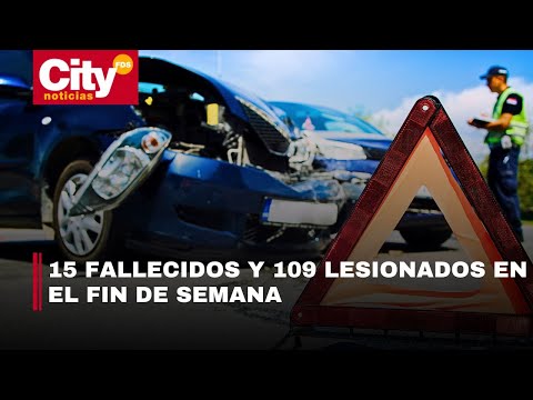 Alerta máxima por la alta accidentalidad en el inicio de la semana de receso | CityTv