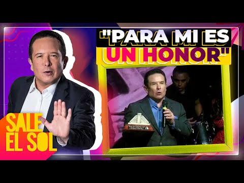 Gustavo Adolfo Infante RECIBIÓ un galardón por 'Mejor entrevistador' en los premios Grandeza Hispana