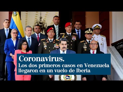 Los dos primeros casos de coronavirus en Venezuela llegaron en un vuelo de Iberia