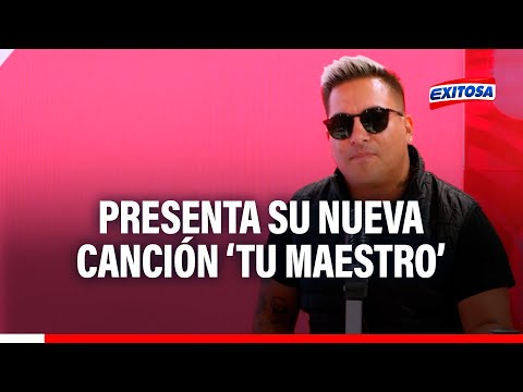 Tommy Portugal presenta en Exitosa su nueva canción 'Tu Maestro'