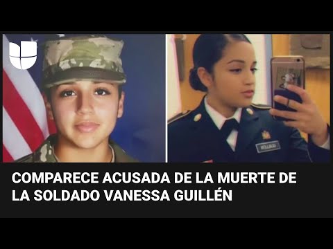 Ante una corte federal comparece la mujer acusada del asesinato de la soldado Vanessa Guillén