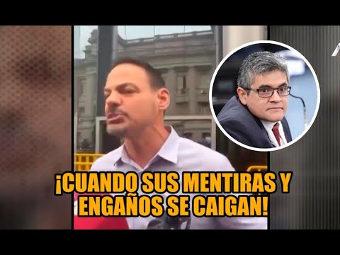 Mark Vito arremete contra José Domingo Pérez: Quiero ver su cara cuando sus mentiras caigan